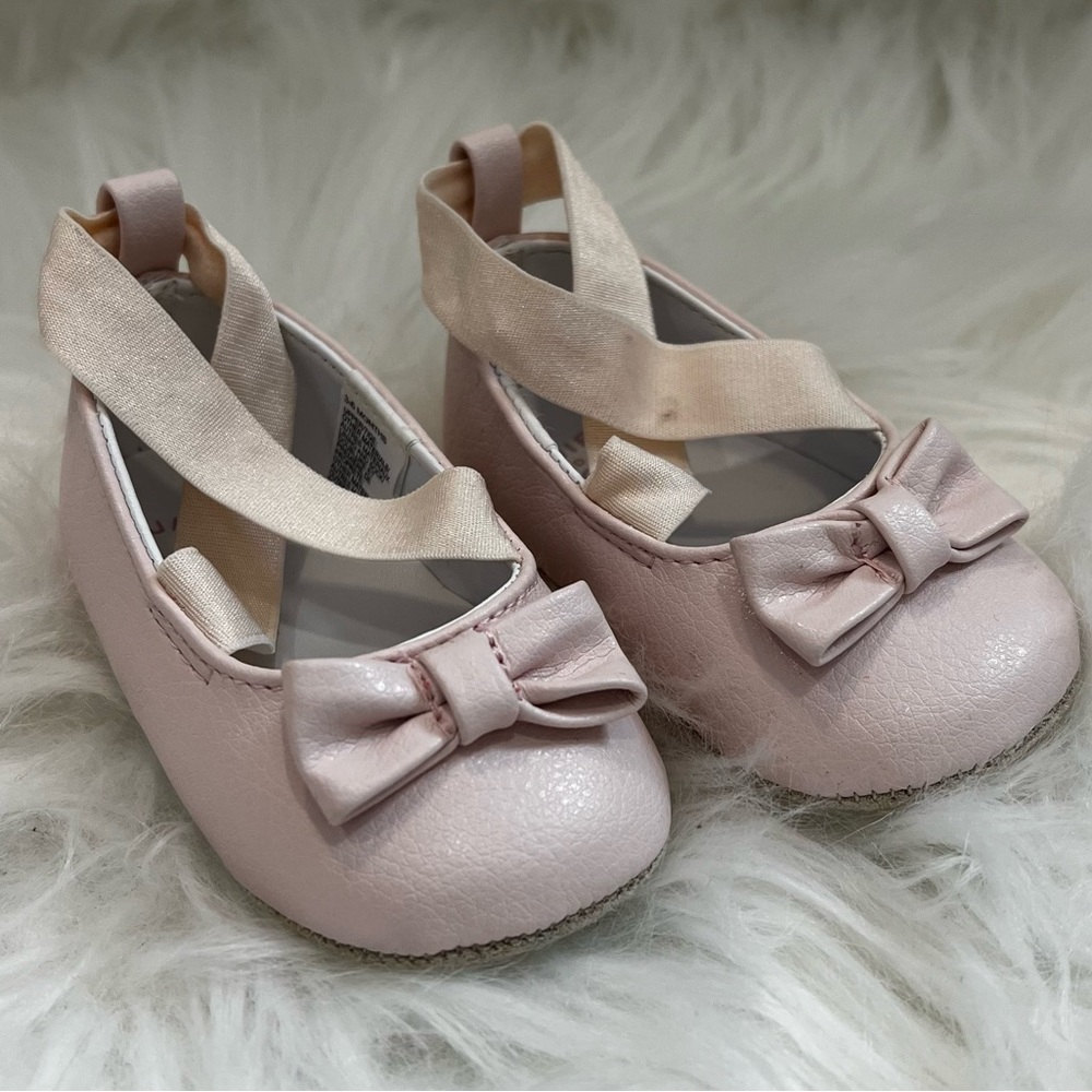 Janie and Jack Ballerina Flats Shoes Size 2 Baby / Toddler